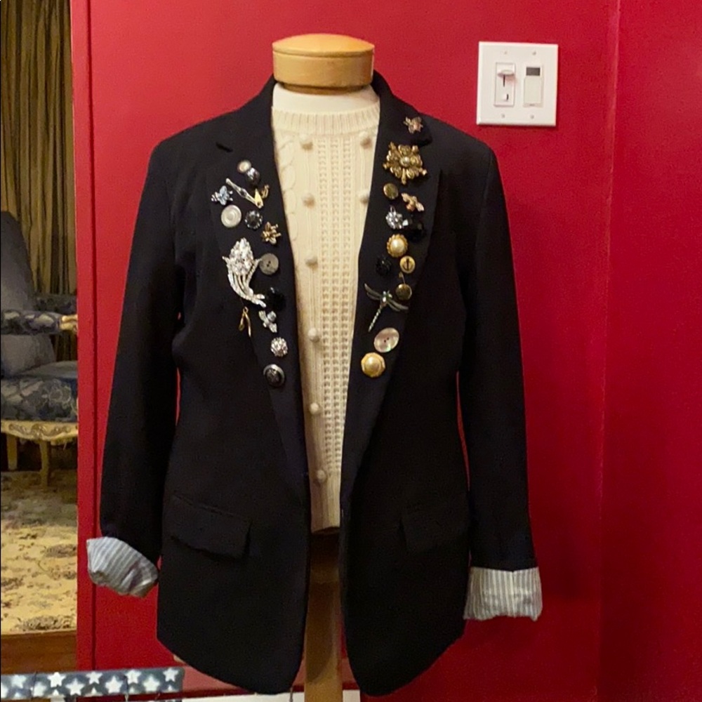 Embellished Blazer